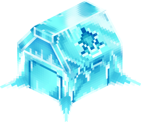 Small Frozen Castle Chest